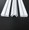 Perfil em U coextrudado de PVC macio e rígido Tira de proteção de canto de plástico PVC Perfil de slot para cartão de placa PVCKT