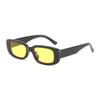 Nueva Celebridad de Internet Sellado Fanmei Gafas de Marco Negro Gafas de Sol de Marco Grueso Personalizadas Street Shooting Didi Cooler Hip-Hop Gafas de Sol