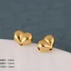 Accesorios DIY de Plata S925 Chapada en Oro Color Durazno con Colgantes de la Serie Corazón Incrustados de Diamantes, Accesorios de Alta Gama para Pulseras y Collares, Cuentas Separadoras
