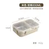 Fiambrera de Acero Inoxidable 304 con Tapa para Trabajadores de Oficina Estudiantes Portátil 2 Compartimentos 3 Compartimentos Sin Transferencia de Olores Caja Bento Alta Apariencia
