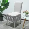 Funda de Silla Engrosada Funda de Taburete Funda Elástica Respaldo de Silla Universal para Hogar Todo en Uno Funda de Silla para Mesa de Comedor Sencilla