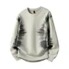 Moletom Acu Masculino com Estampa Tie-Dye em Tinta para Homens, Novo Estilo Outono e Inverno 2026, Marca Trendy Casual Personalizado com Gola Redonda.