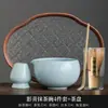 Tigela de matcha estilo japonês song dynasty chá de matcha ferramenta de pedido de chá tigela de chá de cerâmica xícara de chá misturador pincel de chá de matcha conjunto de chá