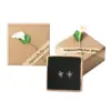 Caixas de Joias em Estoque Atacado, Caixas de Anel Vintage em Papel Kraft com Flores, Caixas Pequenas para Embalagem de Presente, Caixas de Joias Clássicas e Modernas