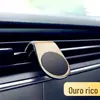 Suporte magnético para telefone de carro de venda internacional, suporte para saída de ar de carro em L, atacado de fábrica