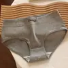Roupa Íntima Feminina de Algodão Puro, Estilo Esportivo, Respirável, Doce e Amiga da Pele, Calcinhas Antibacterianas de Cintura Média para Estudantes