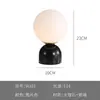 Luminária de Mesa Criativa de Luxo Leve para Quarto Dinamarquesa Minimalista Nórdico para Sala de Estar Estudo Leitura Vidro Decorativa Atmosfera Luminária de Mesa