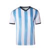 YidiExportado para a Europa e América Terno Esportivo Casual Masculino de Seda de Leite Gola V Listrado Manga Curta Malha Respirável Leve Design Personalizado