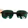 Gafas de Sol de Gama Alta sin Montura, Gafas de Sol Nuevas, Gafas de Sol de Alta Definición para Hombre, Para Conducir y Pescar, Gafas de Sol Anti-UV