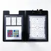 Tabela tática de basquete, quadro de ensino para treinador, quadro tático dobrável, quadro tático com caneta apagável e ímã