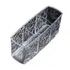 Portacepillos de Onda de Glaciar Escandinavo Transparente Compartimento para Bolígrafos Caja de Almacenamiento Acrílico Tocador Estante de Almacenamiento para Brochas de Maquillaje