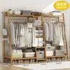 Perchero simple de pie para el dormitorio, herramienta para secar ropa de uso doméstico, estante de almacenamiento, armario multifuncional
