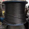 Cabo de Aço Oleo 6 Fios Núcleo de Linho Guindaste Portiqueiro Torre Guincho Canteiro de Obras Plataforma de Descarregamento Levantamento Cabo de Aço Macio