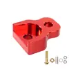 Amortiguador de vehículo todoterreno modificación cabeza de freno bloque adaptador de aleación de aluminio fijador elevador
