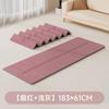 Esterilla de yoga plegable SanFan, portátil, gruesa y amplia, ecológica, de TPE, antideslizante, impermeable, para el hogar