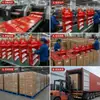 Suministro de estanterías de papel con ganchos, expositores promocionales para supermercados y tiendas departamentales, cajas de exhibición PDQ, expositores de piso de cartón corrugado