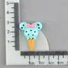 Accesorios de Resina de Helado, Conos de Mickey y Minnie, Materiales para Funda de Teléfono con Pegamento de Crema, Mini Crocs