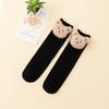 Calcetines para niños, niñas y adultos otoño e invierno algodón bebé tubo largo hasta la rodilla sin talón pierna recta calcetines al por mayor transfronterizo 5