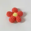 Venda por Atacado Fios Tricô Coloridos Flores Afegãs DIY Roupas Sapatos Acessórios Cabelo Suprimentos Artesanato Flores de Crochê
