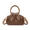 Comércio Exterior Transfronteiriço 2025 Nova Bolsa Nuvem Dumpling Grande Capacidade Tote Bolsa de Mãe Plissada Ombro Transversal Bolsa Feminina
