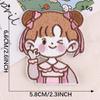 Bordado de computador logo personagem de desenho animado Princesa emblema logo acessórios de vestuário decoração acessórios diy conta manual adesivos de tecido autoadesivos