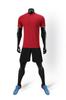 Suministro directo de fábrica, nueva ropa de fútbol para hombres, ropa de entrenamiento de competición, traje de fútbol de una pieza de manga corta para niños, compra grupal al por mayor