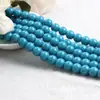 Contas de vidro de cor natural multicoloridas cor sólida contas de luz transparentes não desbotam acessórios para joias DIY acessórios para roupas