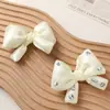 INS Nuevo Diamante de Cristal Lazo DIY Accesorios Hechos a Mano para Tocados Llaveros Accesorios para Vestir Muñeca Juguete Accesorios de Pajarita