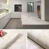 Adesivos de parede de mármore cozinha banheiro à prova d'água à prova de óleo renovado papel de parede autoadesivo armário mesa de trabalho armário de mesa papel de parede autoadesivo