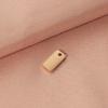 Colgante rectangular de acero inoxidable pulido con forma de cola transfronteriza, joyería hecha a mano, accesorios de bricolaje, 5 x 10 mm