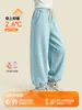 Tutu Elefantinho Roupas Infantis Calças de Lã para Meninas 2026 Outono/Inverno Novo Estilo Calças de Moletom Joggers Infantis Calças Compridas