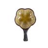 Venta Directa de Fábrica Plato Cerámico Multifuncional Flor de Ciruelo Glaseado de Grietas de Hielo con Asa, Platillo para Salsa, Palillero de Doble Propósito
