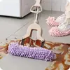Capas de Sapato para Limpeza de Piso, Capas de Sapato Preguiçosas para Uso Doméstico, Limpeza de Piso de Madeira, Pantufas Fechadas, Capas de Pé Mop Quentes e Silenciosas