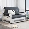 Sofá cama casa de alquiler doble uso plegable sala de estar apartamento pequeño multifuncional cama extensible celebridad de internet tela extraíble y lavable individual