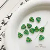 Cuentas de Cristal Checo Pintadas en Oro Doméstico Retro Caracol Pájaro Flor de Durazno Material Hecho a Mano Pulsera Cadena de Teléfono Móvil Accesorios de Joyería