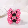 Acessórios de Cabelo Infantis Mais Vendidos no Exterior Conjunto de Acessórios de Cabelo Mickey Mouse Presilhas de Cabelo Infantis Laço Rosa de Bolinhas Presilhas de Cabelo de Desenho Animado