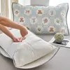 Toallas de Seda Refrescantes para Almohada, un Par de Nuevas Toallas de Seda Hielo de Verano para Hombres y Mujeres, Toallas con Almohadilla Anti-Grasa, Antideslizantes y que no se Caen