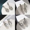 Aretes de Gota de Agua con Pedrería de Industria Pesada Europea y Americana Transfronteriza para Mujer, Moda, Temperamento, Exagerados, Lujo Ligero, de Alta Gama, Personalizados
