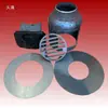 Juego completo de accesorios para modificación de tanque de gas, tanque de gas con concentrador de llama, gasificador modificado, adaptadores grandes y pequeños, doble uso para leña y carbón