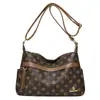 Bolsa Grande de Capacidad para Mujer Modelo Nuevo 2026 Bolso Tipo Dumpling de Gama Alta con Diseño de Monograma para Madres de Mediana Edad, Bolso Cruzado Versátil Personalizable