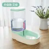 Dispensador automático de água e comida para cães e gatos de grande capacidade transfronteiriço, tigela de armazenamento de ração, utensílios para ração de animais de estimação atacado