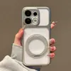 Aplicable a Funda para Teléfono OPPO Reno16Pro Tacto Suave Mate Reno15 Soporte de PC Electrochapado Disipación de Calor Estuche Duro Ultradelgado