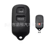 Fábrica transfronteriza en stock venta al por mayor de fábrica control remoto inteligente de 3 botones para Toyota Sequoia Camry Highlander