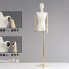 Tienda de ropa modelo de hombro caído grande accesorios maniquí de medio cuerpo para mujer para escaparate maniquí de cuerpo entero con hombro en ángulo recto soporte de exhibición
