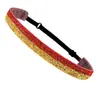Diadema Deportiva Elástica, Cinta para el Cabello Antideslizante, Cinta para el Cabello para Hombres, Mujeres, Adultos y Niños, Diadema para Yoga, Ejercicio, Yoga, Correr, Fútbol