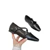 Nuevos Zapatos Mary Jane Brogue de Nicho con Punta Cuadrada, Diseño de Correa Cruzada, Tacón Bajo, Suela Suave Elegante, Zapatos de una Sola Pieza Antideslizantes de Boca Baja