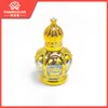 Frasco de Perfume Famingxuan 12ml Estampagem a Quente Vidro Esfera Rolante Frasco Vazio