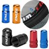 Mountain road bike válvula tampa da válvula núcleo pneu beleza americana cor da boca tampa protetora contra poeira acessórios do bico de ar dc