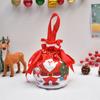 Bolsa de regalo de Navidad, caja de manzana para Nochebuena, caja de regalo, regalo pequeño para niños, bolsa de manzana de lona portátil para dulces