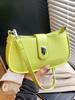 Primavera e Verão Novo Estilo Simples e Versátil Nicho Couro Encerado a Óleo Bolsa de Axila Moda Feminina Elegante Alta Qualidade Transversal de Ombro Único